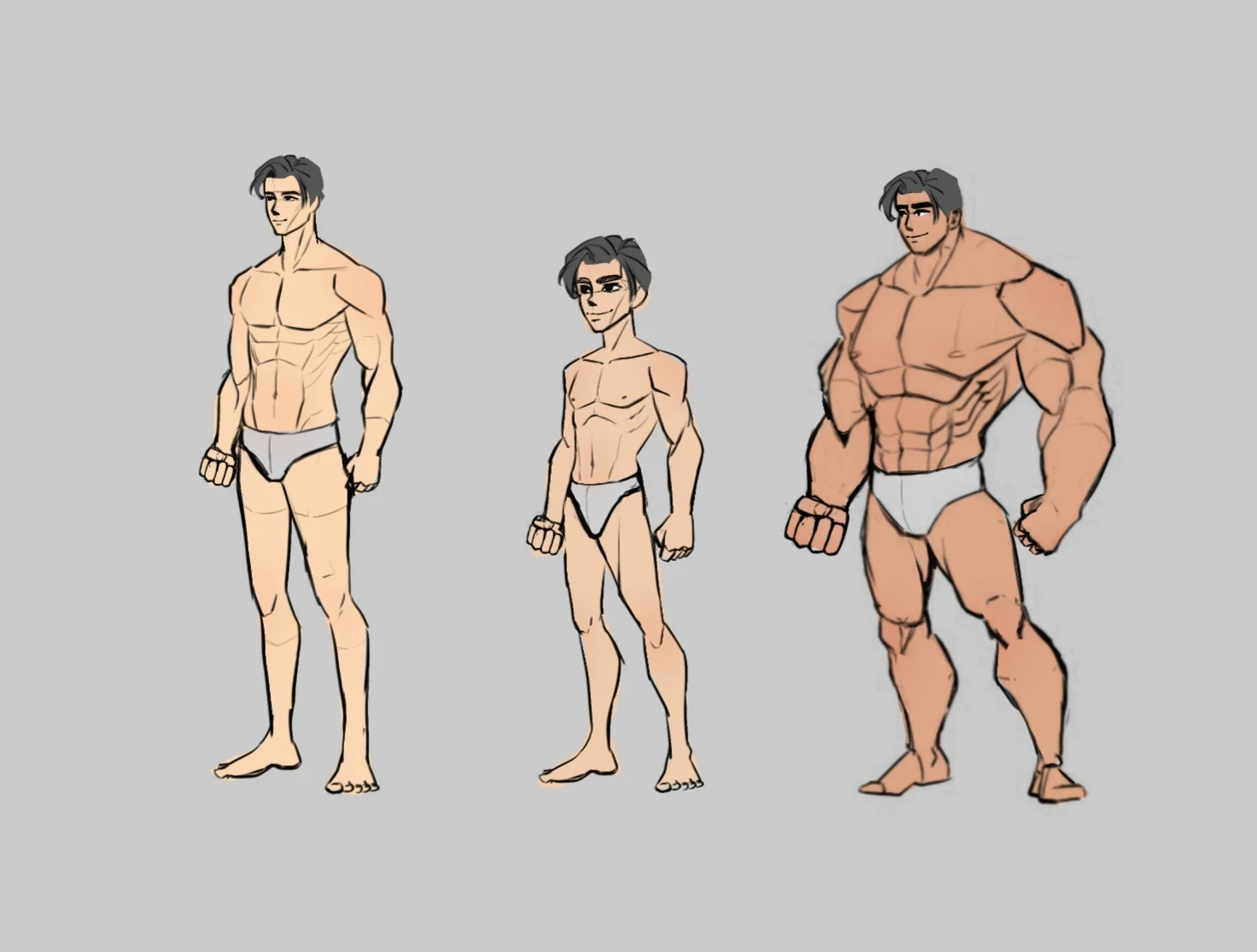 Player character concept art